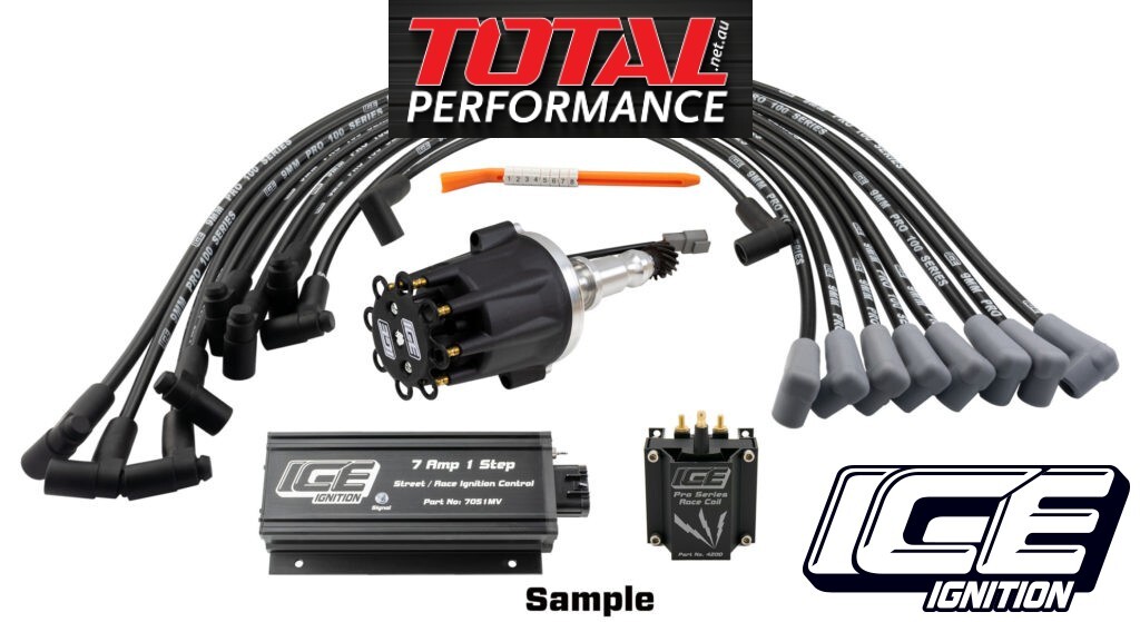 ICE IGNITION KIT FORD CLEVELAND 351C BILLET DISTRIBUTOR SMALL CAPSTEEL
