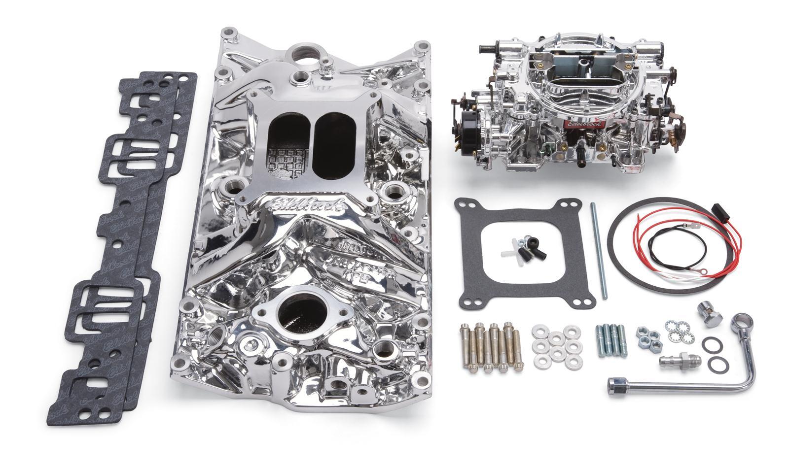 Edelbrock, Intake manifold, Carburetor, Thunder Series, AVS, carb