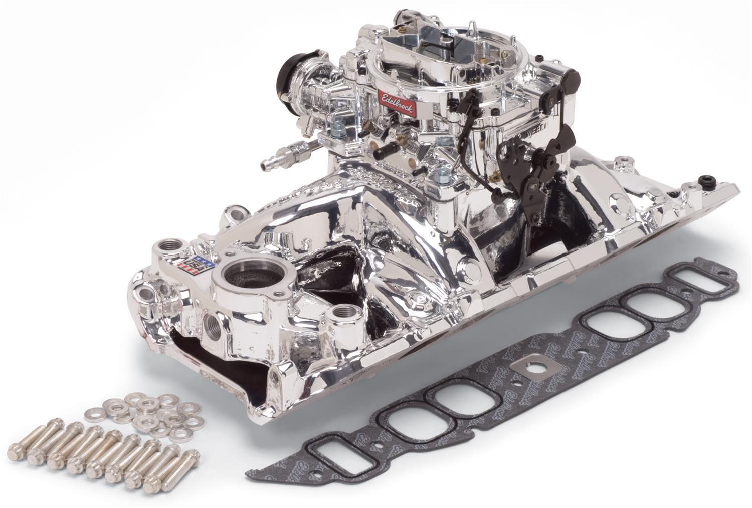 Edelbrock, Intake manifold, Carburetor, Thunder Series, AVS, carb