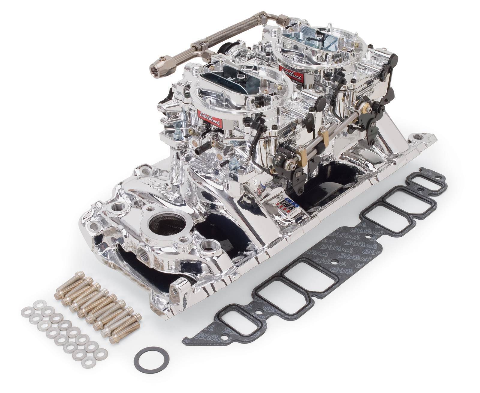 Edelbrock, Intake manifold, Carburetor, Thunder Series, AVS, carb