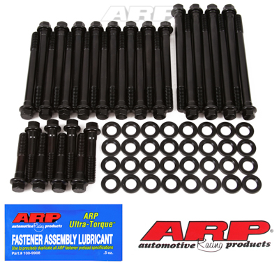 BBC CHEVY HEAD BOLTS 6 POINT HEX Cylinder Head Bolt Kit, Big Block