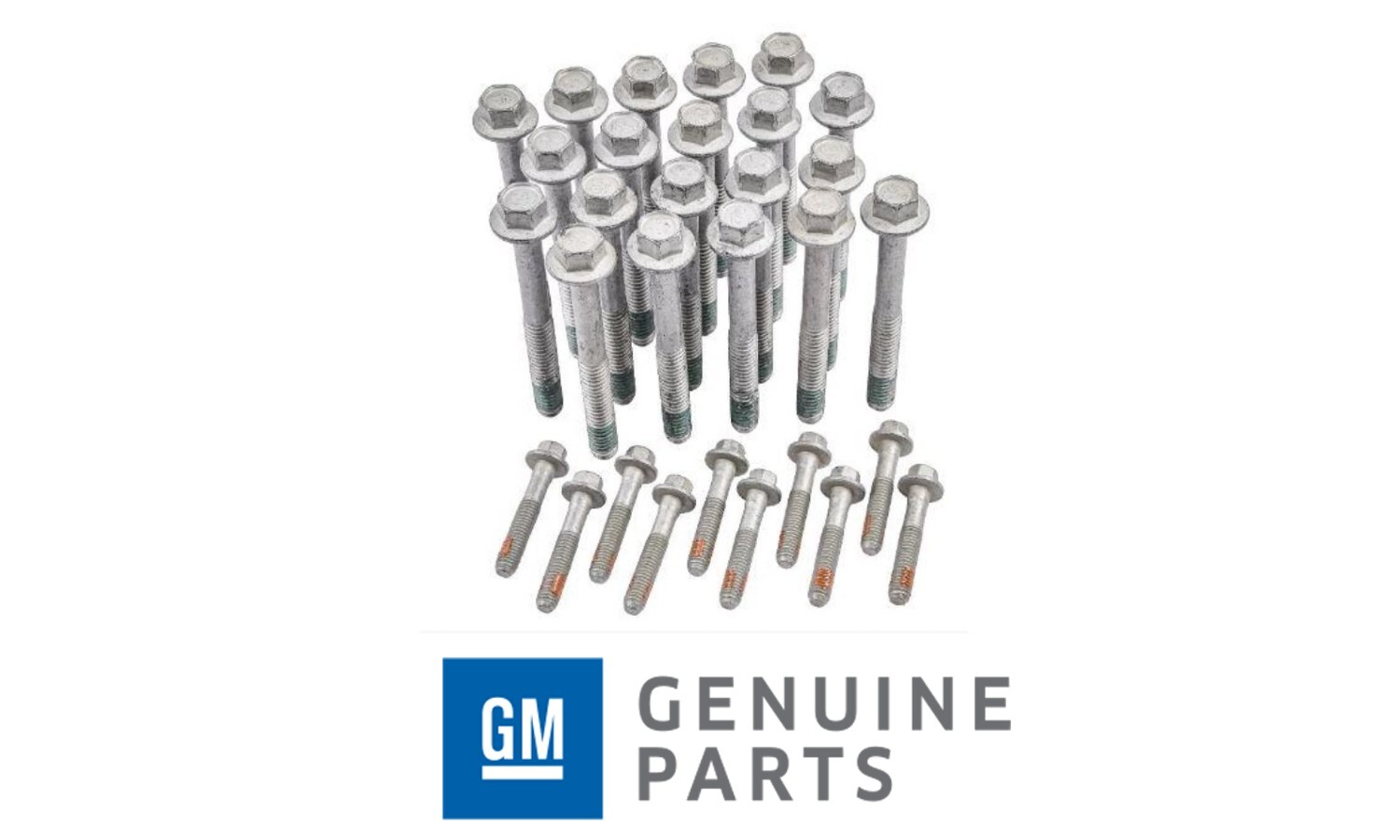 GM LS1 HEAD BOLTS KIT GENUINE GM TORQUE TO YIELD. 2004 ONWARDS