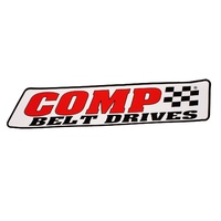 149 COMP Cams Logo/Belt Drive 12" Decal