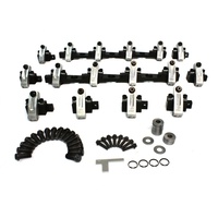 1504 Shaft Mount Aluminum 1.7 Ratio Roller Rockers Kit for BBC Chevy w/ Standard Head