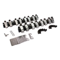 Shaft-Mount Roller Rockers, Ford Windsor 302 347 351, Aluminum 1.6 Ratio Rocker Kit  302W 347 351W w/ OE Head