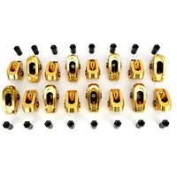 Ultra-Gold ARC Roller Rockers Set  1.5 Ratio for Chevy Small Block 350,  3/8" Stud