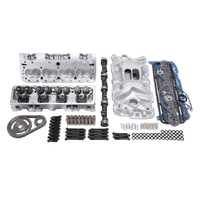 Edelbrock, power package, top end kit, all-in-one-box performance, total power package, intake manifold, intake, heads, cylinder heads, cam, camshaft,