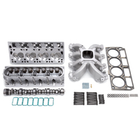 Edelbrock, power package, top end kit, all-in-one-box performance, total power package, intake manifold, intake, heads, cylinder heads, cam, camshaft,