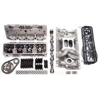 Edelbrock, power package, top end kit, all-in-one-box performance, total power package, intake manifold, intake, heads, cylinder heads, cam, camshaft,