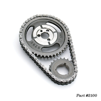 SBC 350 Magnum Double Row Timing Chain Gear Set 1955-91 Small Block Chevy 327 350 383 400