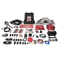 3011454-05 XFI 2.0 Chevrolet Big Block EFI Kit w/ Red Throttle Body and 550 HP Pump
