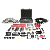 3011454-05E EZ-EFI Chevrolet Big Block EFI Kit w/ Red Throttle Body and 550 HP Pump