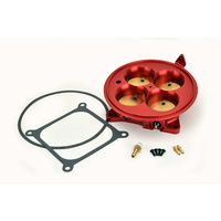 307604 Red 4500 Flange Air Only Throttle Body for Multiport Injection EFI Systems