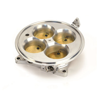 307604P Polished 4500 Flange Air Only Throttle Body for Multiport Injection EFI Systems
