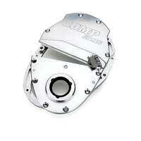 SBC Three Piece Billet Aluminium Front Timing Cover KIT for Chevy Small Block 350 & V6
