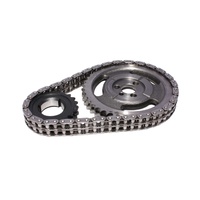 SBC 350 Hi-Tech Double Row Roller Race Timing Chain Gear Set 1955-91 Small Block Chevy 327 350 383 400 kit