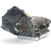 TH350 Turbo 350 Transmission with Transbrake & Reverse Shift Pattern. VM300 Input Shaft & 36 Element Sprag