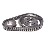 Hi-Tech Double Roller Race Timing Chain Set  Vortec OEM Factory Hydraulic Roller Chevrolet 350 and 4.3L V6