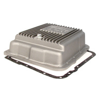 GM TH350 Cast Aluminium Deep Pan +2 Extra Quarts. Fits turbo 350, T350. Inc Drain Plug & filter extension, gasket & bolts. 