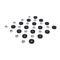 4610-16 Rocker Arm Adjusting Nuts & Rocker Ball fulcrum Kit for Small Block Ford 5.0L 302W Windsor 5/16