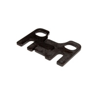 4835-1 Flat 2 Piece Adjustable Guide Plate for SBC/289-351W w/ 5/16" Pushrod 7/16" Stud