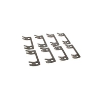 Flat 1 Piece Guide Plates Set GM Rectangle Port Heads 6.0L 6.2L LS3 w/ 5/16" Pushrod and 8mm Stud