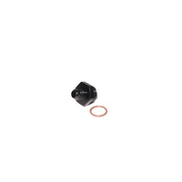 54023B-1 LSX -8 SAE O-Ring to -6 AN Male Fuel Rail Fitting