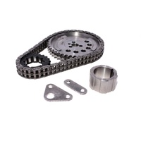 LS3 Double Row Timing Chain Gear Set, 9 Keyway Adjustable Billet Multi Trigger 58X 3-Bolt, 4 Pole GM LS3