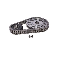 Timing Chain Gear set, Double Row, 9 Keyway Adjustable Billet for '65-'88 Ford 302W, 351W, Windsor, SBF, Small Block Ford