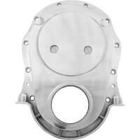 BBC Alloy Timing Cam Cover 1 piece for Chevrolet Big Block 396 427 454. Polished
