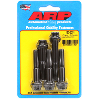 CHEVY Water Pump Bolts 12 point, Black Oxide Polished SBC 350 Small / Big Block Chevy