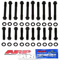 FORD 351W Windsor Cylinder Head Bolts 1/2", Hex Head -  Black Oxide, Small Block Ford, SBF 