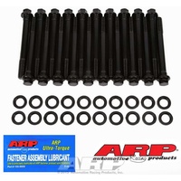FORD 302 351C Cleveland Cylinder Head Bolts, Hex 6 point, Black, Kit