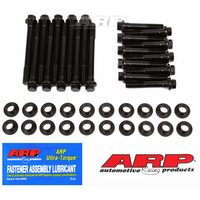 7/16 SBF Ford 302W Windsor hex head bolts with insert step down washers.(Small Block Ford)