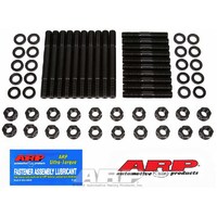 351W Windsor Cylinder Head Studs Kit 1/2 in 12 Point Nuts Black Small Block Ford SBF