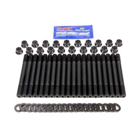 FORD 351C CLEVELAND CYLINDER HEAD STUDS KIT MULTI POINT 12PT CHROMOLY BLACK