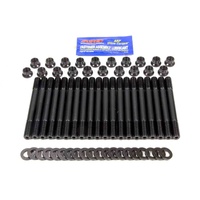 FORD 351C CLEVELAND CYLINDER HEAD STUDS KIT MULTI HEX 12PT CHROMOLY BLACK