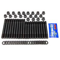 BBF Cylinder Head Studs FORD 460 Kit 6 Point HEX Head, Black, OEM & EDELBROCK HEADS 429 460 Big Block Ford BBF
