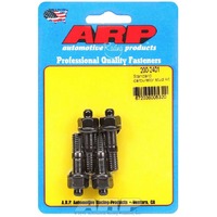 Carburetor Carby Studs kit, Suits NO Spacer, 1.700" long Hex Nuts, 5/16-18 and 5/16-24 in Thread, Black Oxide, Set of 4