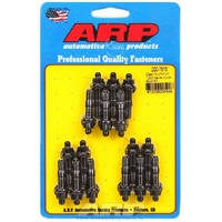 SBC SMALL BLOCK CHEVY VALVE ROCKER COVER STUDS SET BLACK 12PT HEAD SBC 327 350 400 SUIT ALLOY COVERS