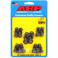 Oil Pan Sump Bolts FORD 302W 351W 351C Kit Multi 12 Point Head, Black - 3/8" multi Windsor Cleveland SBF