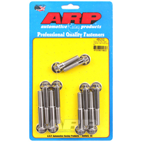 Ford FE 390 428 Big Block, 12 point intake manifold bolts kit, Polished Stainless Steel