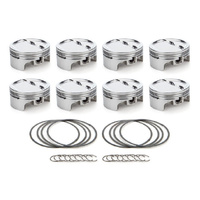 4.030 +.030" 383 Small Block Chevy 350 Pistons, Stroker Dished, -18.9cc, Forged 4032  (3.750"x5.700")