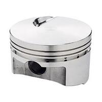 4.040" Ford 351C 408 Cleveland Stroker Pistons Flat Top, 4032 Forged Pistons, -3cc CH 1.185" (4.000" x 6.000")