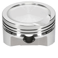 4.030" 347 302W Windsor Pistons with Ford Cleveland Boss Cylinder Heads Clevor, Small Dish,  -7.2cc, CH 1.100", 030