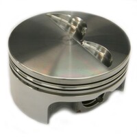 4.065'' +065" SBC Chevy 350 SMALL BLOCK CHEVY 23 deg, 4032 Forged Stroker Pistons,  -5.0cc FLAT TOP CH 1.125"