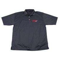 C1016-XL Gray COMP Cams Logo Dri Mesh Extra Large Polo Shirt