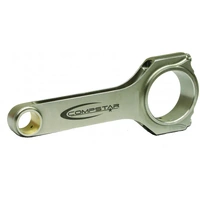 6.200" *SINGLE*  4340 H BEAM CONNECTING RODS ARP 2000 bolts Chevy *SJ SMALL* Journal Stroker Conrods