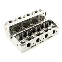 COMPLETE HYD ROLLER 2V 190cc / 67cc FORD 351C 393 408 Cleveland Boss Alloy Cylinder Heads PAIR Bare. 67cc