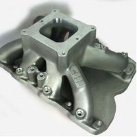 208CC 3V HIGH RISE SINGLE PLANE INTAKE INLET MANIFOLD 9.5" Deck FORD 351 Windsor Boss